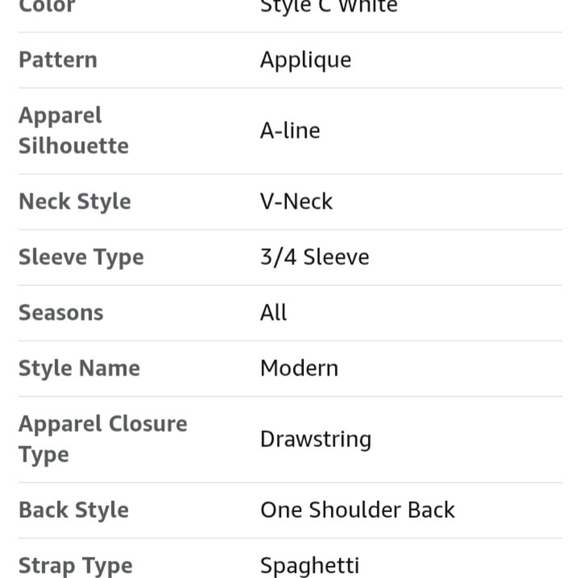 NWT White Lace Tea Length Bridak Shower Or Wedding Dress - Picture 9 of 10